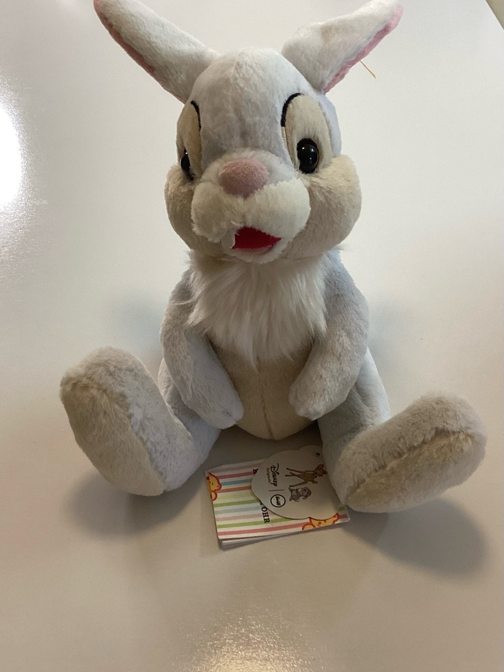 Disney Gray & Cream Thumper Plush Bunny